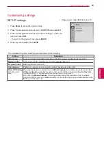 Preview for 69 page of LG 50P850T-ZA Owner'S Manual