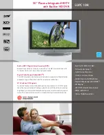 Preview for 1 page of LG 50PC1DR -  - 50" Plasma TV Specifications