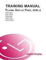 Preview for 1 page of LG 50PC1DR -  - 50" Plasma TV Training Manual