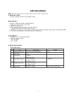 Preview for 9 page of LG 50PM1M -  - 50" Plasma Panel Service Manual