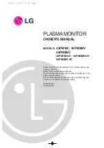 Предварительный просмотр 1 страницы LG 50PM3MV Owner'S Manual