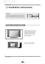 Предварительный просмотр 10 страницы LG 50PM3MV Owner'S Manual