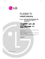 LG 50PX4DR Owner'S Manual preview