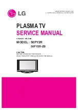 LG 50PY2R Service Manual preview