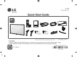 Предварительный просмотр 1 страницы LG 50UR640S0GD Quick Start Manual