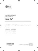 Предварительный просмотр 9 страницы LG 50UR770H0UA Easy Setup Manual