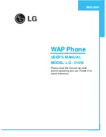 Preview for 3 page of LG 510W User Manual