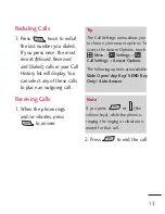 Preview for 13 page of LG 511C User Manual