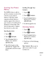 Preview for 19 page of LG 511C User Manual