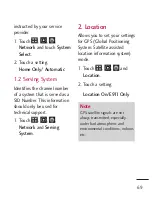 Preview for 69 page of LG 511C User Manual