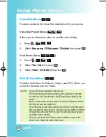 Preview for 86 page of LG 535 User Manual