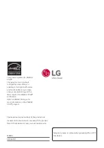 Preview for 36 page of LG 55CT5WJ Owner'S Manual