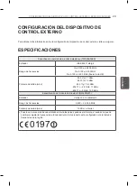 Предварительный просмотр 187 страницы LG 55EA870V.AEU Owner'S Manual