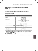 Предварительный просмотр 307 страницы LG 55EA870V.AEU Owner'S Manual