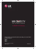 LG 55EA8800-TA Owner'S Manual предпросмотр