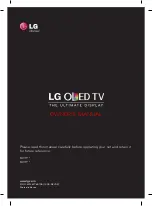 Предварительный просмотр 4 страницы LG 55EA8809 Owner'S Manual