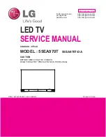 LG 55EA970T Service Manual предпросмотр