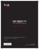 Предварительный просмотр 1 страницы LG 55EA9850 Owner'S Manual