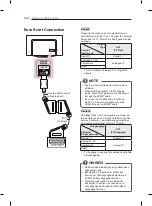 Предварительный просмотр 32 страницы LG 55EC90 Series Owner'S Manual