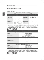 Предварительный просмотр 104 страницы LG 55EC90 Series Owner'S Manual