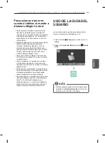 Предварительный просмотр 203 страницы LG 55EC90 Series Owner'S Manual