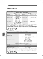 Предварительный просмотр 270 страницы LG 55EC90 Series Owner'S Manual