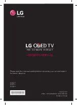 Предварительный просмотр 1 страницы LG 55EC93 Series Owner'S Manual