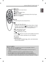 Предварительный просмотр 47 страницы LG 55EC93 Series Owner'S Manual