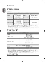 Предварительный просмотр 72 страницы LG 55EC930 Owner'S Manual