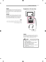 Предварительный просмотр 15 страницы LG 55EC930V.AFP Owner'S Manual