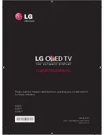 LG 55EC930V-ZA Owner'S Manual предпросмотр