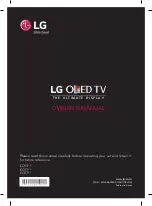 LG 55EC939Y.AMF Owner'S Manual предпросмотр