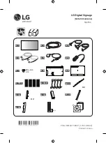 Preview for 1 page of LG 55EF5C Series Installation Instructions Manual