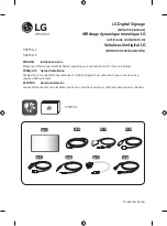 Предварительный просмотр 1 страницы LG 55EF5G-L Installation Manual