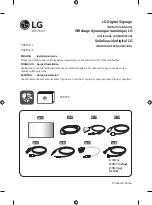 LG 55EF5K-L Installation Manual предпросмотр