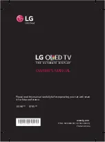 Предварительный просмотр 2 страницы LG 55EF95 Series Owner'S Manual