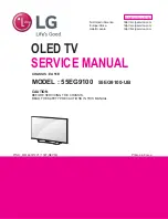 Предварительный просмотр 1 страницы LG 55EG9100 Service Manual