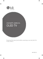 Предварительный просмотр 41 страницы LG 55EG9109.AEU Owner'S Manual