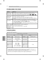 Предварительный просмотр 244 страницы LG 55EG9109.AEU Owner'S Manual