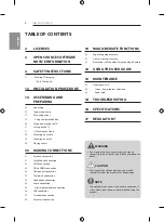 Preview for 2 page of LG 55EG920V.AEK Owner'S Manual