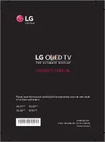 LG 55EG920V Owner'S Manual предпросмотр