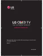 LG 55EG9600-CA Owner'S Manual preview