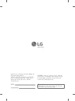 Preview for 70 page of LG 55EH5C Easy Setup Manual