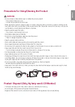 Предварительный просмотр 7 страницы LG 55EJ5C Owner'S Manual