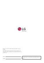 Предварительный просмотр 31 страницы LG 55EJ5C Owner'S Manual