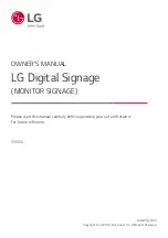 LG 55EJ5G Owner'S Manual предпросмотр