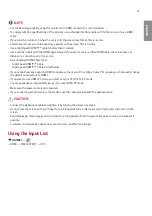 Preview for 21 page of LG 55EV5C-2EV Owner'S Manual