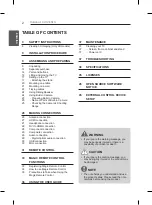 Предварительный просмотр 2 страницы LG 55LA965Y.AMF Owner'S Manual