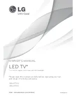 LG 55LA9700 Owner'S Manual preview