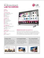 LG 55LA9700 Specifications preview